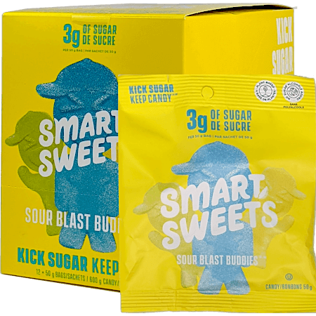 Sour Blast Buddies Sweetened with Stevia